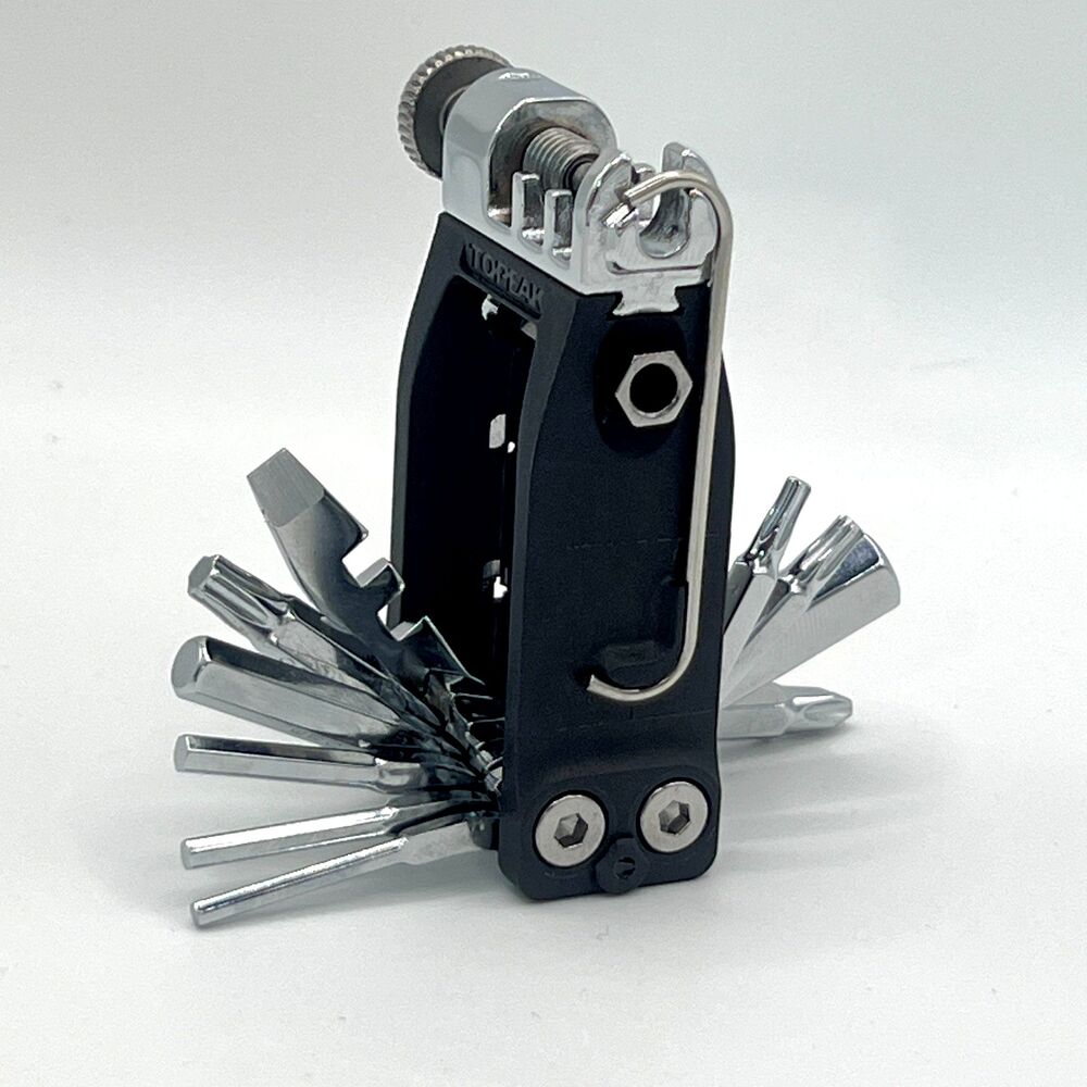 Topeak Ninja 16+ Bicycle Multi Tool Black w/ Carry Pouch Excellent